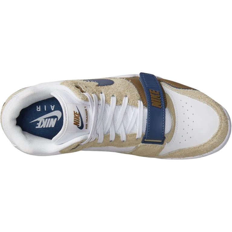 Nike Men’s Air Trainer 1 Shoes, Limestone/Ale Brown/White/Vale | NEW/NIB! Nike Air Trainer 1 Limestone / Valerian Blue DM0522-200  main image 3