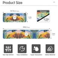 thumbnail image 3 of Yayeee Faucet Mat for Kitchen Sink 14.7" Diatomite Long Splash Guard Pad, Colorful Landscape, 3 of 7