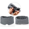 thumbnail image 2 of Antifaz para dormir para hombres y mujeres, antifaz para dormir de algodón con correa totalmente ajustable, antifaz para dormir con bloqueo de luz, cubierta para ojos de 0 presión para dormir, siesta, 2 of 5