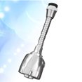 thumbnail image 2 of Extensor de grifo de agua, extensor de ducha, boquilla ajustable para ahorro de agua (plateado), 2 of 5