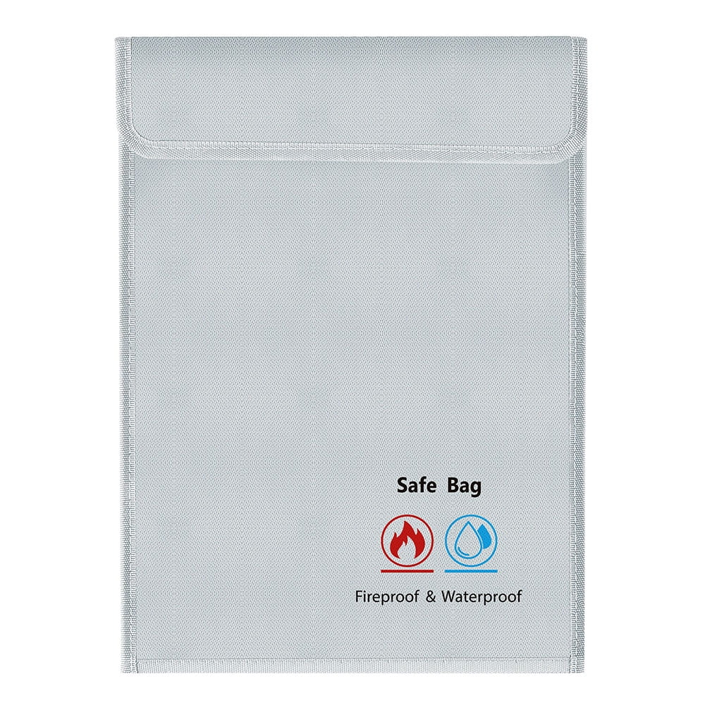 Fireproof Document Bag 11" x 15" Spogood Fireproof Envelope for