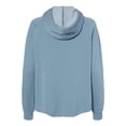 thumbnail image 2 of Independent Trading Co. Women's California Wave Wash Full-Zip Hooded Sweatshirt, 2 of 4