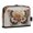 Gorgeous Colors Butterfly, variant on Standing Pencil Case with Base Large Capacity Stationery Pouch Pen Bag with Zipper for Women Men Brown Cow
