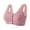 Pink, variant on Front Button Bra, Convenient Front Button Bra,Front Closure Sports Bras Women Cotton Ultra Soft Cup,Everyday Sleep Bras,Front Closure Cotton Sports Bras for Women Girls Women's Sports Bras