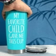 thumbnail image 4 of Mom Tumbler Gift for Mom from Son, Daughter - My Favorite Child Gave Me This Cup 20oz Insulated Travel Mug - Awesome Mother''s Day, Birthday, Christmas Tumblers Gifts Idea for Moms, 4 of 6