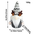 thumbnail image 3 of BotaniNest Gnome Cute Gnomes Xmas Gnomes For Indoor Home, 3 of 6