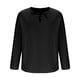 thumbnail image 5 of pstuiky camisas de manga larga para hombre, Blusa informal de manga larga con cuello en V y tirantes sueltos para hombre tops de invierno para hombre xl, 5 of 8