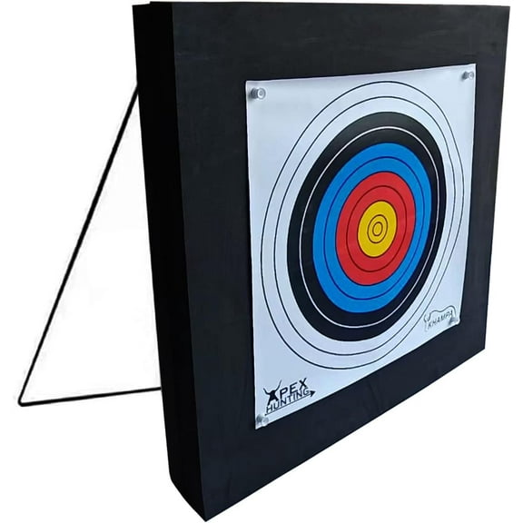 KHAMPA SPORTS Archery Target 2x2 ft Double Layer for Crossbow, Compound Bows
