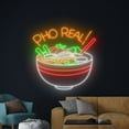 thumbnail image 2 of Handmadetneonsign Pho Real Neon Sign, Pho Bowl Wall Art Decor, Vietnamese Restaurant Wall Decor, 2 of 5