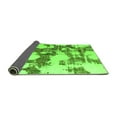 thumbnail image 2 of Ahgly Company Indoor Round Abstract Green Modern Area Rugs, 3' Round, 2 of 4