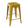 thumbnail image 2 of AmeriHome BS24GOLDS Loft Gold 24 Inch Metal Bar Stool, 2 of 4