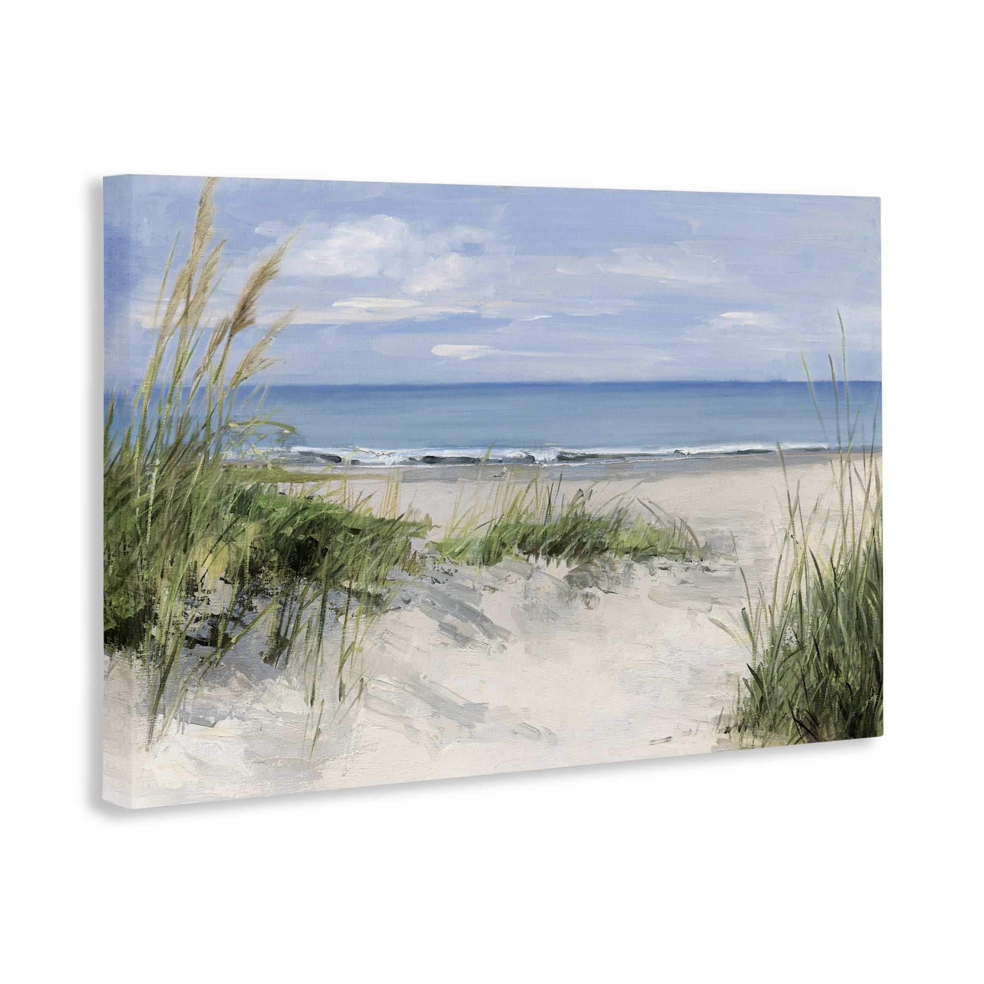 Stupell Industries Tall Grasses by Beach Coast Canvas Wall Art, design by Sally Swatland