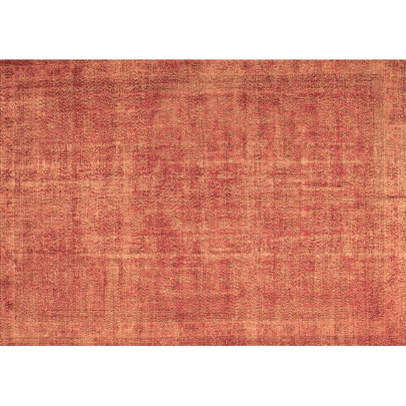 Ahgly Company Indoor Rectangle Abstract Brown Contemporary Area Rugs, 2' x 3'