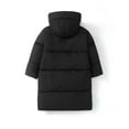 thumbnail image 5 of Kogui Boy Winter Coat Kids Boy’s Winter Coat Windproof Hooded Puffer Jackets Warm Outerwear Padded Jacket 5T 6T (Black,5-6 Years), 5 of 7
