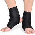 thumbnail image 3 of Black Ankle Brace, Perspiration Ankle Support Brace, Ankle Brace Support Protection For Arthritis Recovery Woman Man Corrector Sprain, 3 of 8