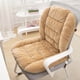 thumbnail image 1 of Cojín de asiento calefactado para silla de oficina | Microfibra suave, respaldo grueso, acolchado elástico, correa ajustable, funda lavable extraíble, comodidad de invierno, 1 paquete, 1 of 7