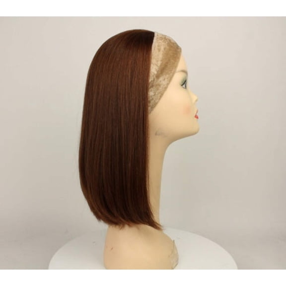 European Human Hair Freeda Wig Avalon Fall Red Size L