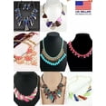 thumbnail image 2 of HOOUN 32 Various Fashion Women Adjustable Necklace Acrylic Turquoise Crystal Gifts-16, 2 of 9