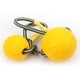 thumbnail image 1 of Pet Rope Ball, 7 Cm Portable Eva Pet Dog Mordedura Entrenamiento Interactivo Chew Toy Ball con soporte de cuerda (amarillo) Banban ShuxiuWang 8390613569097, 1 of 1