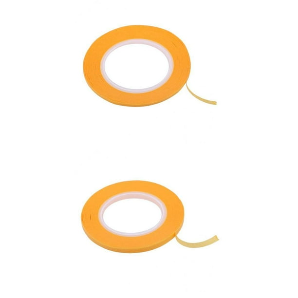 Cinta de enmascarar para modelado de pintura y modelado fino, herramienta de pegado rápido 1pcs 2mm y 1pcs 4mm