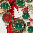 thumbnail image 5 of Ayieyill 170Pcs Christmas Party Supplies, Christmas Disposable Dinnerware Set for 24 Guests, Merry Christmas Theme Holiday Tableware Decorations Kit(Red Green), 5 of 7