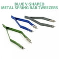 thumbnail image 3 of Alloy Steel V Shaped Watch Spring Bar Tweezers for Watchmakers and Repairers, Secure Clamping, Easy to Install and Remove, 3 of 9