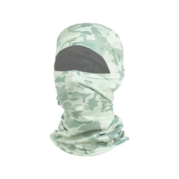 JFGHDG Camouflage Balaclava Face Mask Breathable Lightweight Tactical Ski Mask UV Protection Neck Gaiter for Cycling Hunting Motorcycle Outdoor Sports Beige One Size
