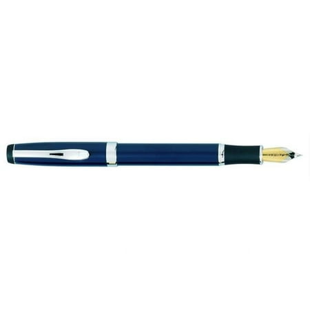 Charles Hubert Dark Blue Finish with Silver-tone Accents Fountain Pen QGL3242