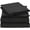 Black, variant on Huba Homes Luxury Bamboo Sheets,Queen King Full Twin Split Size, Deep Pocket Fitted Sheets Twin Coral