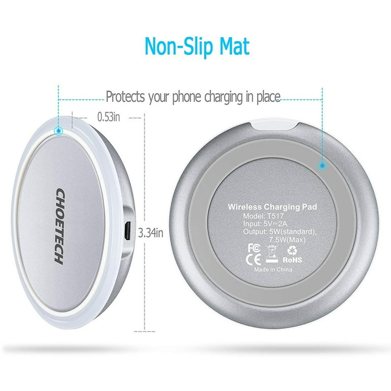 CHOETECH T517 Samsung iPhone Android Cell Phone Wireless Charging