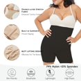 thumbnail image 4 of Pantalones cortos Shapewear AMRIY Tummy Control de cintura alta negros XXXL, 4 of 7