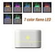 thumbnail image 2 of 7 Colors Simulation Flame Ultrasonic Humidifier Usb Free Filter Essential Oil Diffuser White, 2 of 5