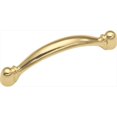 thumbnail image 1 of Hickory Hardware P14441-3 3 In. Conquest Polished Brass Cabinet Pull, 1 of 1