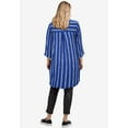 thumbnail image 2 of Ellos Women's Notch Neck Crinkle Tunic Tunic, 2 of 5