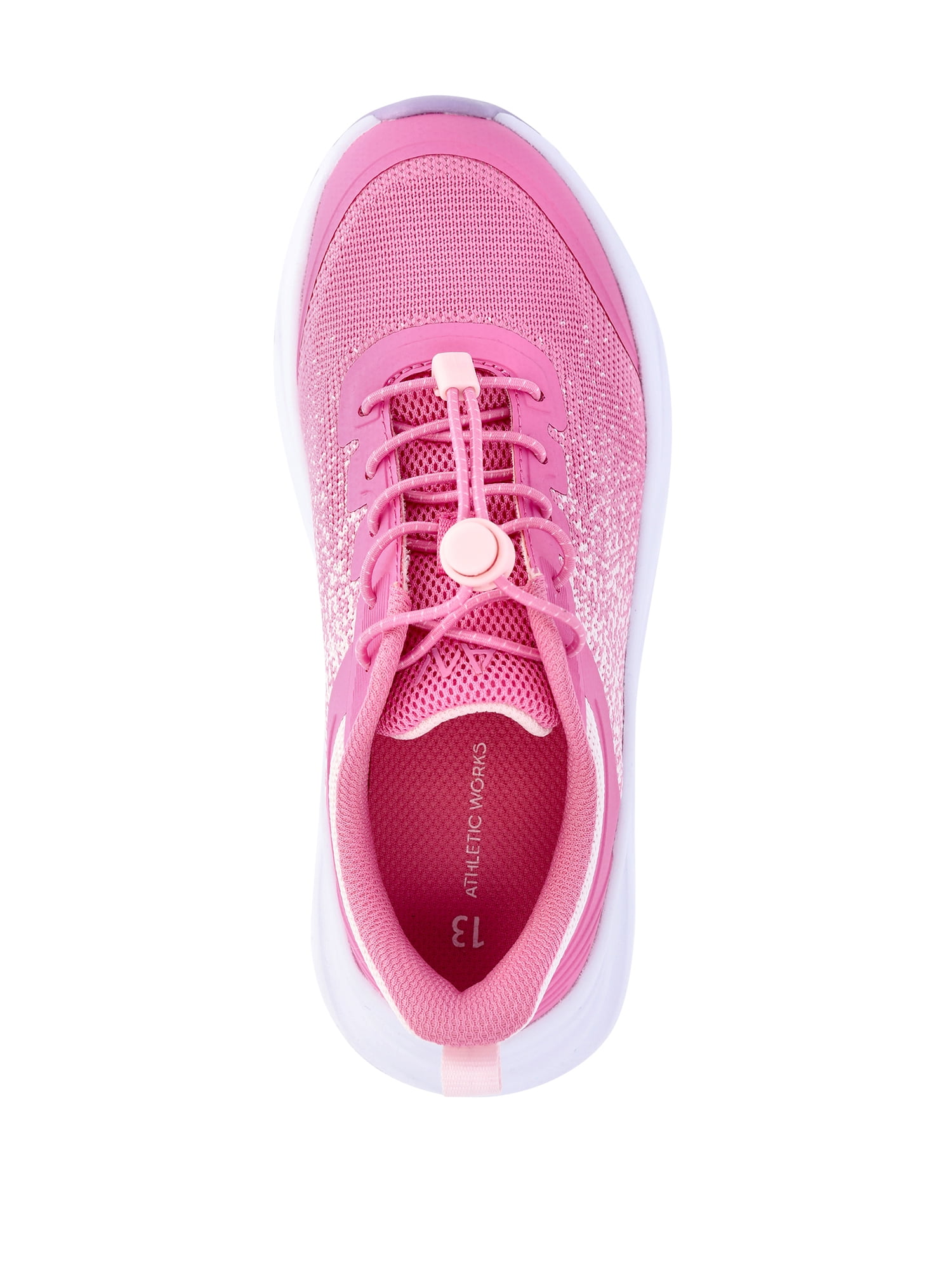 Athletic Works Little and Big Kids Bungee Knit Jogger Sneakers