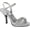 Silver Glitter, variant on Dyeables Women's Sloane Quarter Strap Sandal