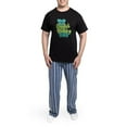 thumbnail image 5 of CafePress - Best English Bulldog Dad Men's Dark Pajamas - Men's Dark Loose Fit Cotton Pajama Set, 5 of 7