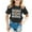Black, variant on Toddler Girl Casual Sports T Shirt Rugby Letter Print Short Sleeve T-Shirt Summer Tee