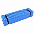 thumbnail image 2 of Colchoneta de espuma para acampar al aire libre, plegable, para playa, colchón impermeable (azul), 2 of 15