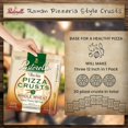 storelli Whole Wheat Pizza Crust, Ultra Thin and Crispy, Premade Pizza