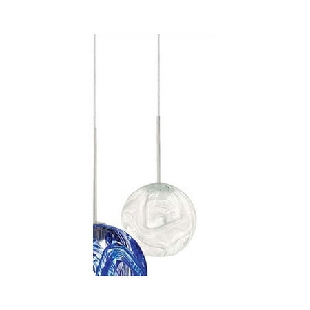 Amber Paperweight - Wrought Studio Oswalt Paperweight 1-Light Globe Pendant