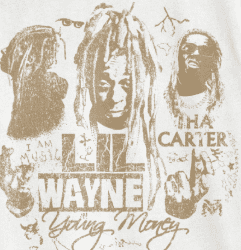 Lil Wayne Men's and Big Men's Graphic Tee with Short Sleeves, Sizes S-3XL