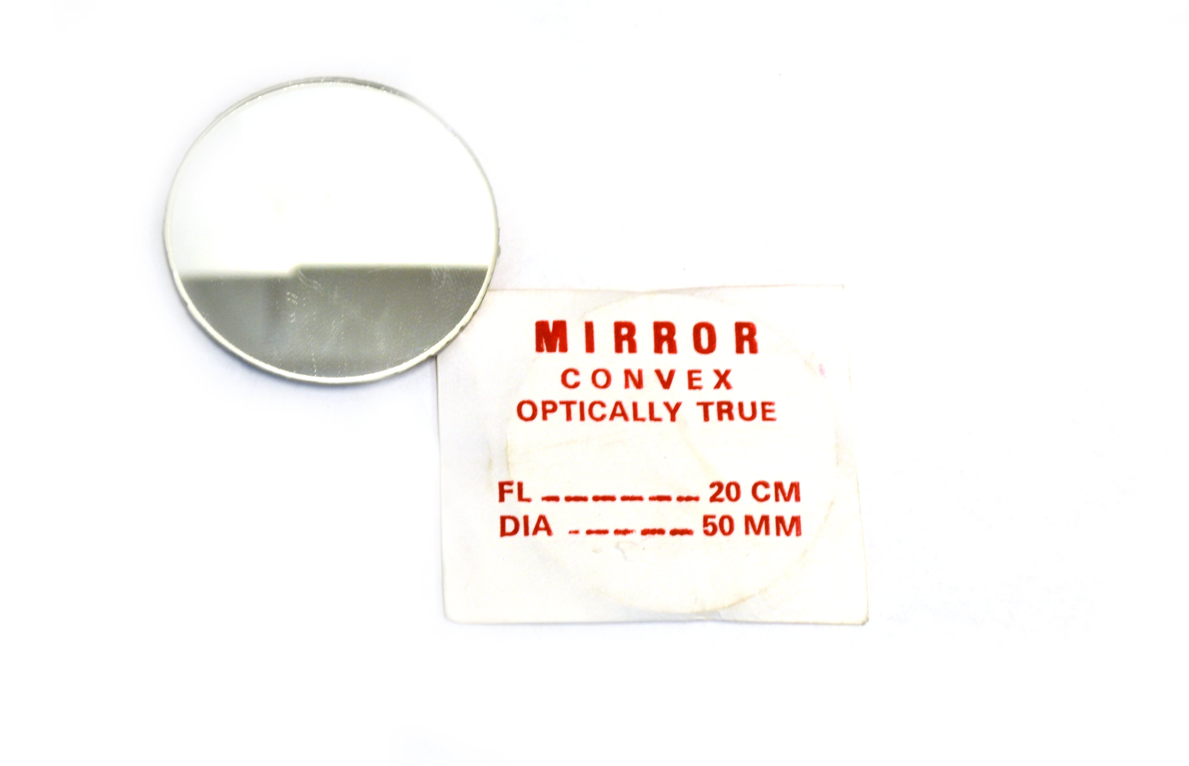 dia 50mm Eisco Labs Concave Mirror Focal length 100mm Glass