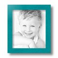 thumbnail image 2 of ArtToFrames 7x8" Aqua Picture Frame, Green Wood Poster Frame, with Regular Glass and 2 (FBPL-4428), 2 of 8