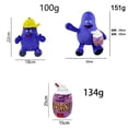 thumbnail image 3 of Muñeco de peluche con sombrero, sombrero amarillo, berenjena, nuevo producto transfronterizo, 3 of 5
