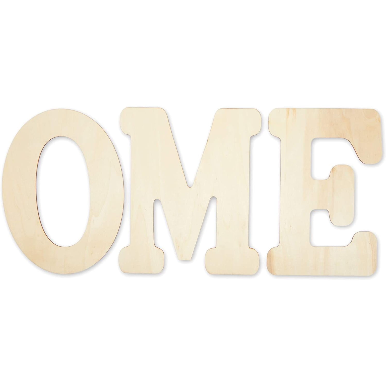 Bright Creations Unfinished Wooden Letters for Crafts, Love (12 Inches –  BrightCreationsOfficial