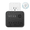 Black, variant on 7 in 1 Mini Power Strip with 180° Rotating Plug, 3 AC Outlets, 3 USB & 1 Type-C Port, Surge Protection 1700 Joules, Compact Wall Charger Extender for Travel, Home, Office,white