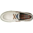thumbnail image 5 of Men's Sperry Top-Sider Bahama II Boat Shoe Off White Distressed Canvas 9 M, 5 of 6