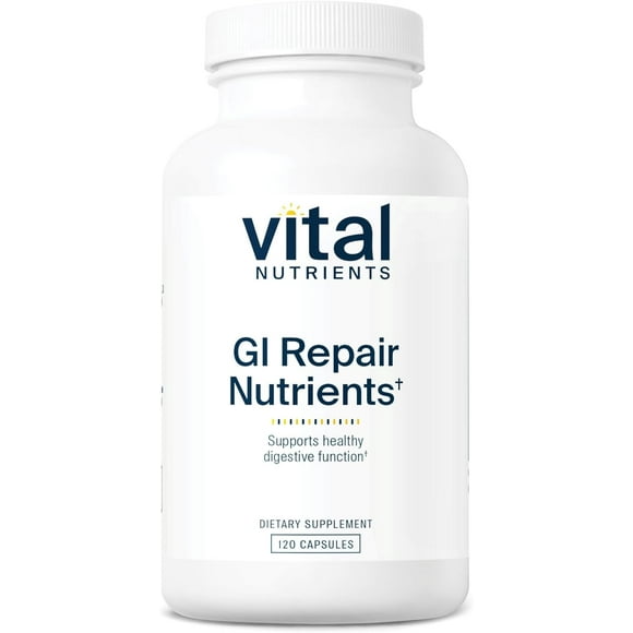 Vital Nutrients GI Repair Nutrients | 2,070 Mg Per Serving | 120 Capsules | 40 Servings