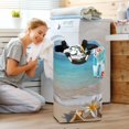 thumbnail image 6 of Laundry Basket Laundry Hampers 12.6*11* 22.7 Inch Storage Basket Laundry Hampers is Lightweight and Foldable Lovely Sea Shell, 6 of 7